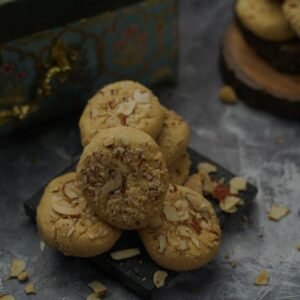 desi ghee badam biscuits